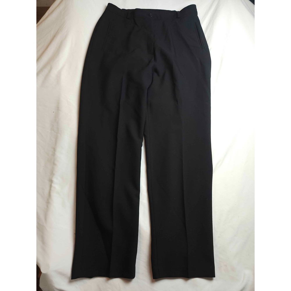 Kim Rogers Essentials Dress Pants Womens Sz 14 Black Office Siren Corpcore Chic